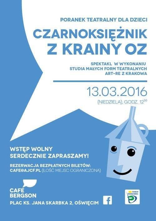 ZAPROSZENIE. Poranek teatralny dla dzieci