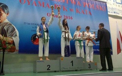 KARATE. Mamy złoto! Dominika Chylińska mistrzynią Polski!