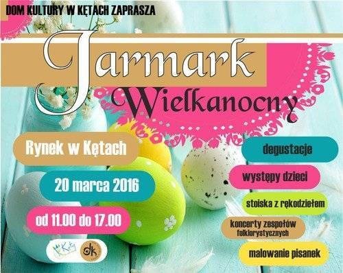 ZAPROSZENIE. Jarmark Wielkanocny w Kętach już w najbliższą niedzielę