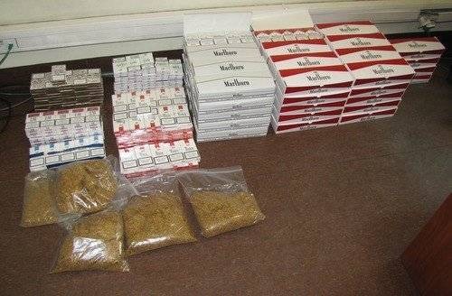 KĘTY. Z lewym tytoniem wpadł powodując kolizję w stanie nietrzeźwym