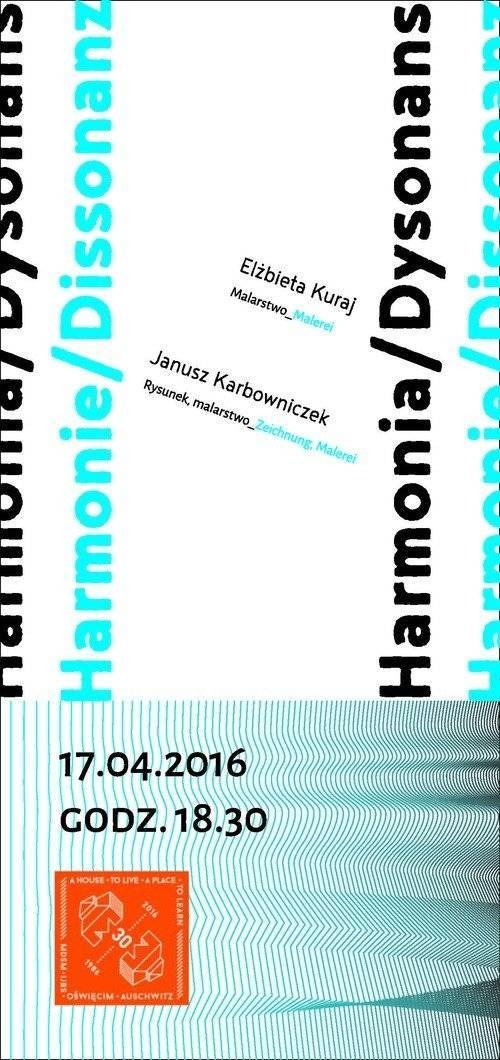ZAPROSZENIE. Wystawa „Harmonia/Dysonans”
