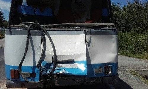 PRZECISZÓW. Najechał na tył autobusu. A potem nastąpił efekt domina