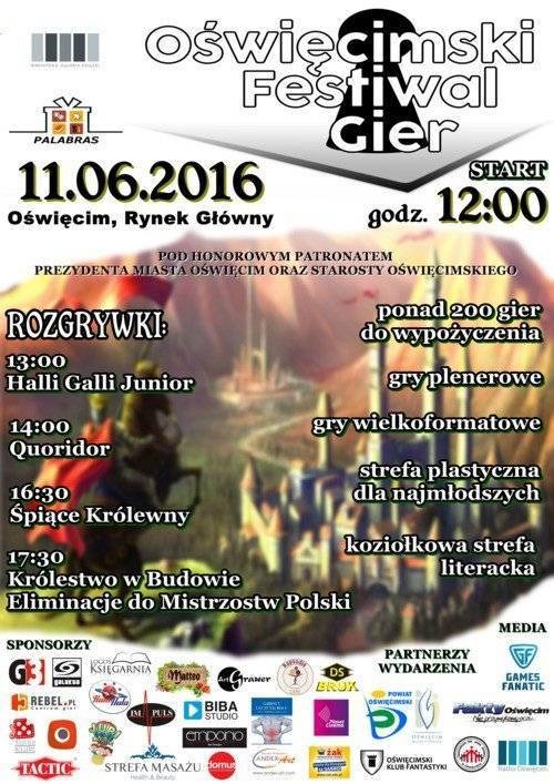 OŚWIĘCIM. Festiwal Gier ruszy wraz z dźwiękami hejnału