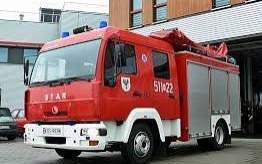 KĘTY. Pożar na ul. Wszystkich Świętych. Na szczęście obyło się bez ofiar