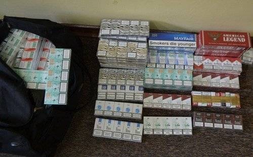 OŚWIĘCIM – LIBIĄŻ. Kolejne nielegalne kartony papierosów