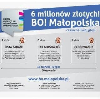 REGION. Siedem projektów z powiatu oświęcimskiego walczy o wsparcie z Budżetu Obywatelskiego Województwa Małopolskiego