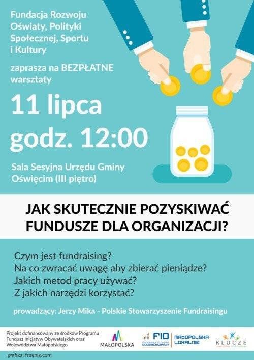 OŚWIĘCIM. Zdradzą sekret jak skutecznie zdobyć fundusze na cele statutowe