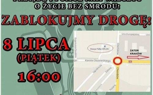 OŚWIĘCIM. Są zdesperowani, więc wychodzą na drogę. Dziś o 16 zablokują krajową 44