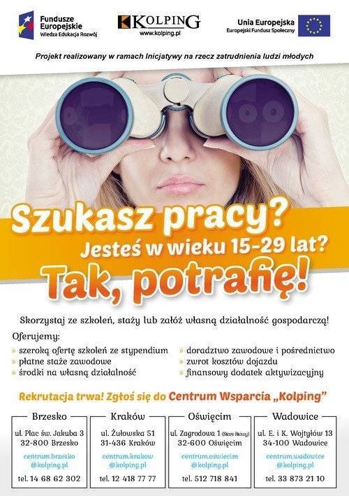 POWIAT. Jesteś młody i nie masz pracy? Pomogą Ci, w zdobyciu nowych umiejętności