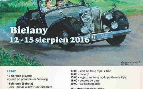 BIELANY. Szesnasta edycja Międzynarodowego Rajdu Pojazdów Zabytkowych