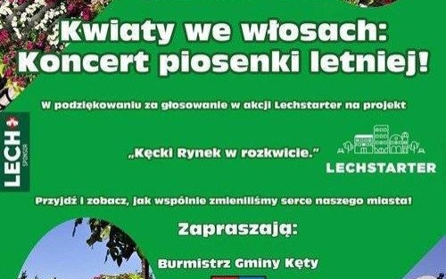 KĘTY. Podziękują piosenką za Rynek w rozkwicie