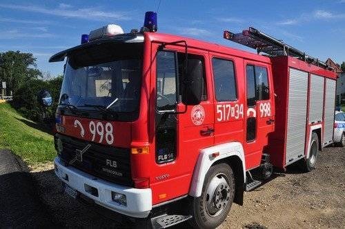 KĘTY. Pożar odpylni pieców. Nikt nie ucierpiał