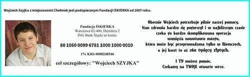 CHEŁMEK. Pilna (i kosztowna) operacja jedyną szansą dla 14-latka