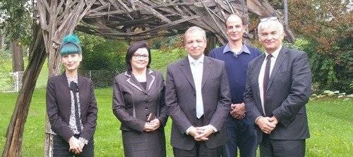 OŚWIĘCIM. Nowy konsul Niemiec z wizytą w Domu Spotkań