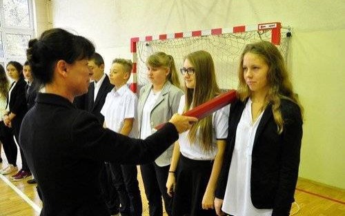 BOBREK. Pasowanie na gimnazjalistę – FOTORELACJA