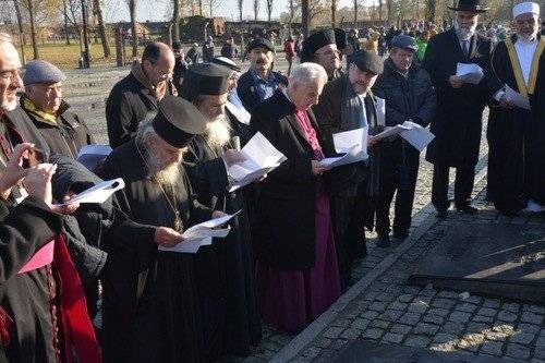 MUZEUM AUSCHWITZ. Nie ma zgody na rasizm, fanatyzm i ekstremizm. Deklaracja wspólnot religijnych z Izraela