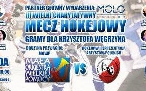 OŚWIĘCIM. Wielki Charytatywny Mecz Hokejowy dla Krzysztofa Węgrzyna