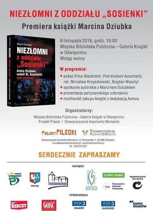 OŚWIĘCIM. Promocja książki o zapomnianych bohaterach już dziś w Miejskiej Bibliotece Publicznej