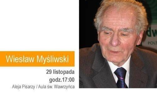 OŚWIĘCIM. Wiesław Myśliwski w Alei Pisarzy. To już jutro! Przyjdź na odsłonięcie tablicy i spotkanie z mistrzem słowa