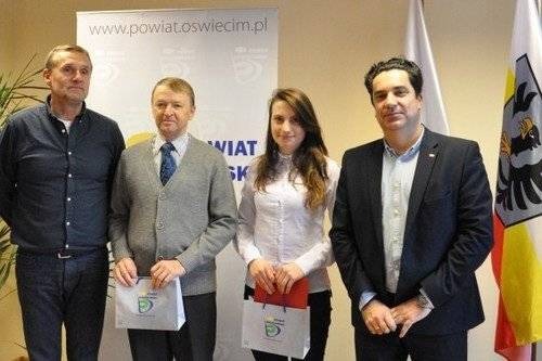 SPORT. Mistrzyni kolarstwa wyróżniona przez Zarząd Powiatu Oświęcimskiego