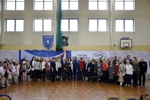 CHEŁMEK. Jubileusz szkoły i prezenty od burmistrza - ZDJĘCIA