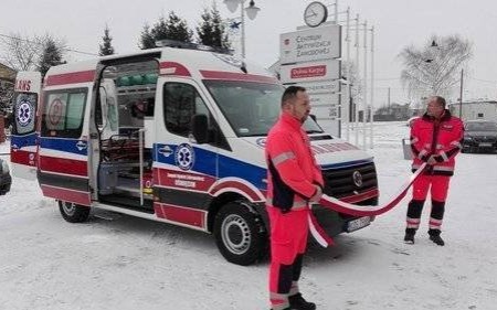 ZATOR. Nowy ambulans dla miejscowej podstacji pogotowia