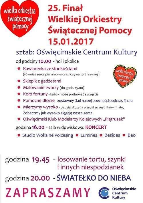 OŚWIĘCIM. Z Wielką Orkiestrą Świątecznej Pomocy na odsiecz najmłodszym i... najstarszym