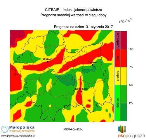REGION. Co z tego, że jest słońce, skoro smog atakuje. Jak możesz, zostań w domu
