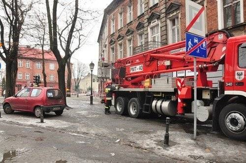 OŚWIĘCIM. Niebezpiecznie w centrum miasta - ZDJĘCIA