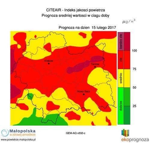 POWIAT. Smog zawisł i skutecznie utrudnia oddychanie
