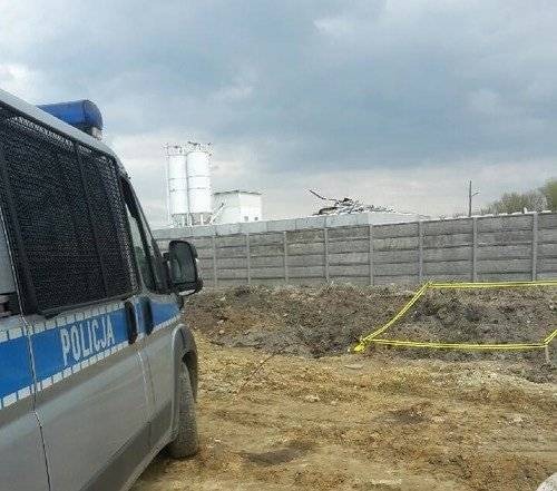 OŚWIĘCIM. Na terenie budowy obwodnicy znaleźli niewypał. Saperzy w drodze.
