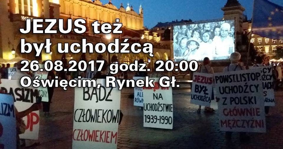 OŚWIĘCIM. „Jezus też był uchodźcą”. Happening już w sobotę.