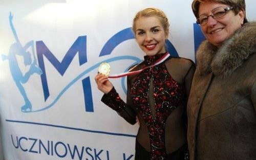 ŁYŻWIARSTWO FIGUROWE. Oświęcimianka najlepszą wśród Polek