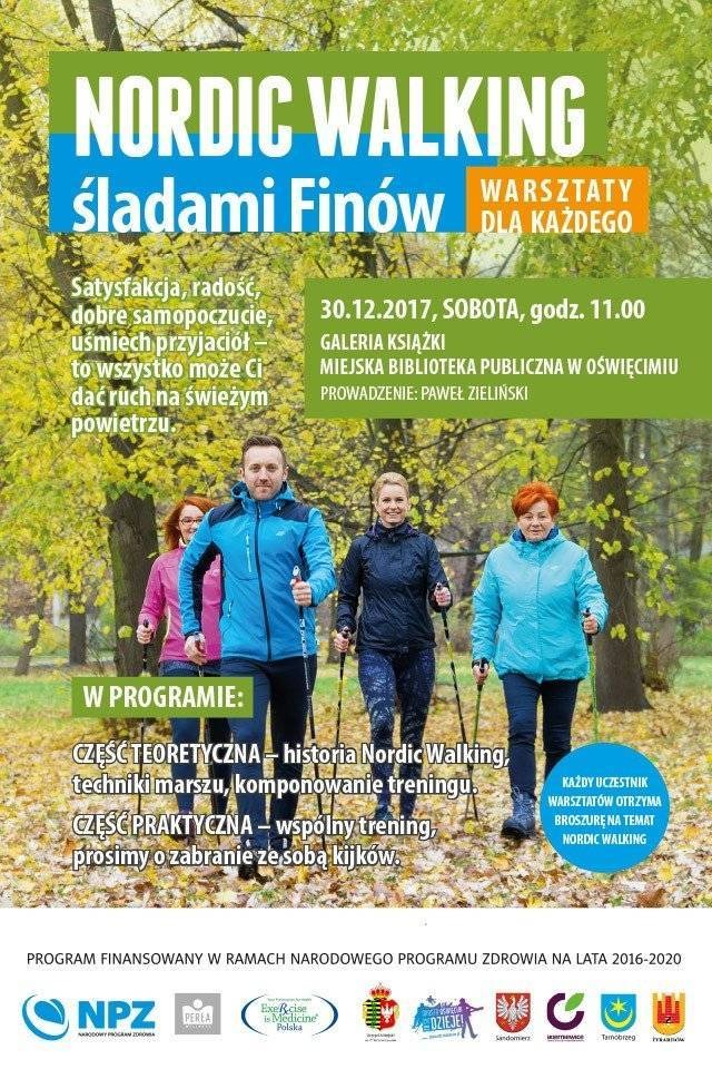 OŚWIĘCIM. Warsztaty „Nordic walking – śladami Finów”