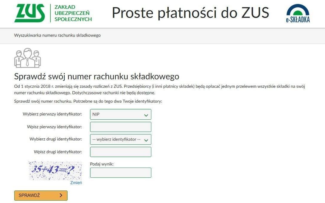 POWIAT. Uzyskaj swój numer rachunku składkowego ZUS