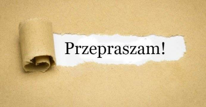 OŚWIĘCIM. Michał Jędrysik przeprasza Pana Mariusza Tworusa