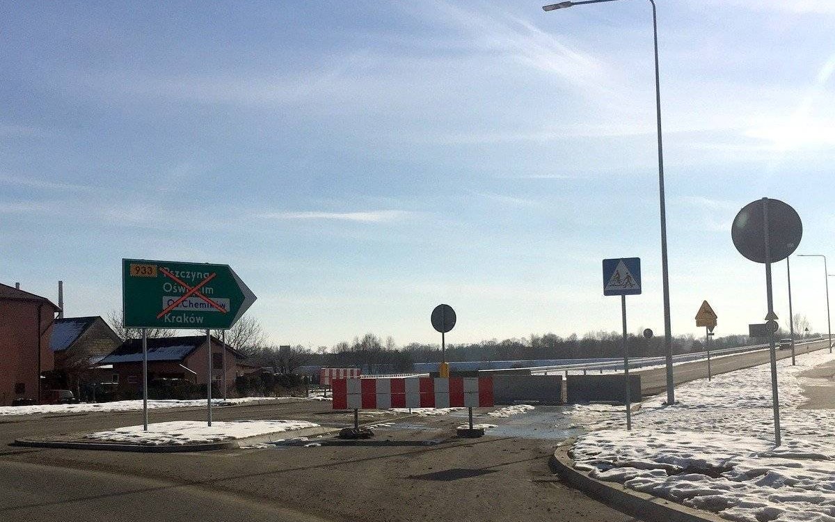 BOBREK-OŚWIĘCIM. Północną obwodnicą miasta pojedziemy dopiero w marcu