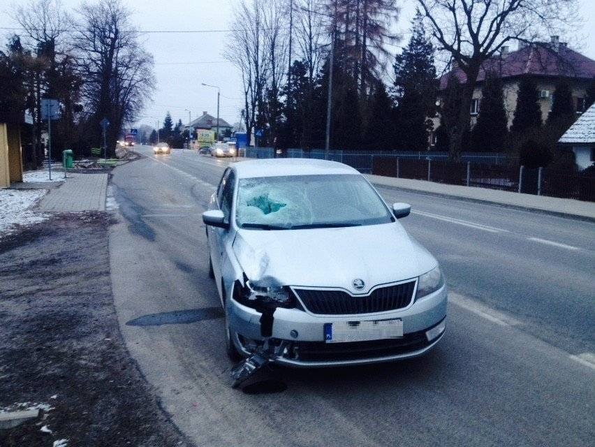 GROJEC. Potrącił 50-latkę wchodzącą na przejście dla pieszych