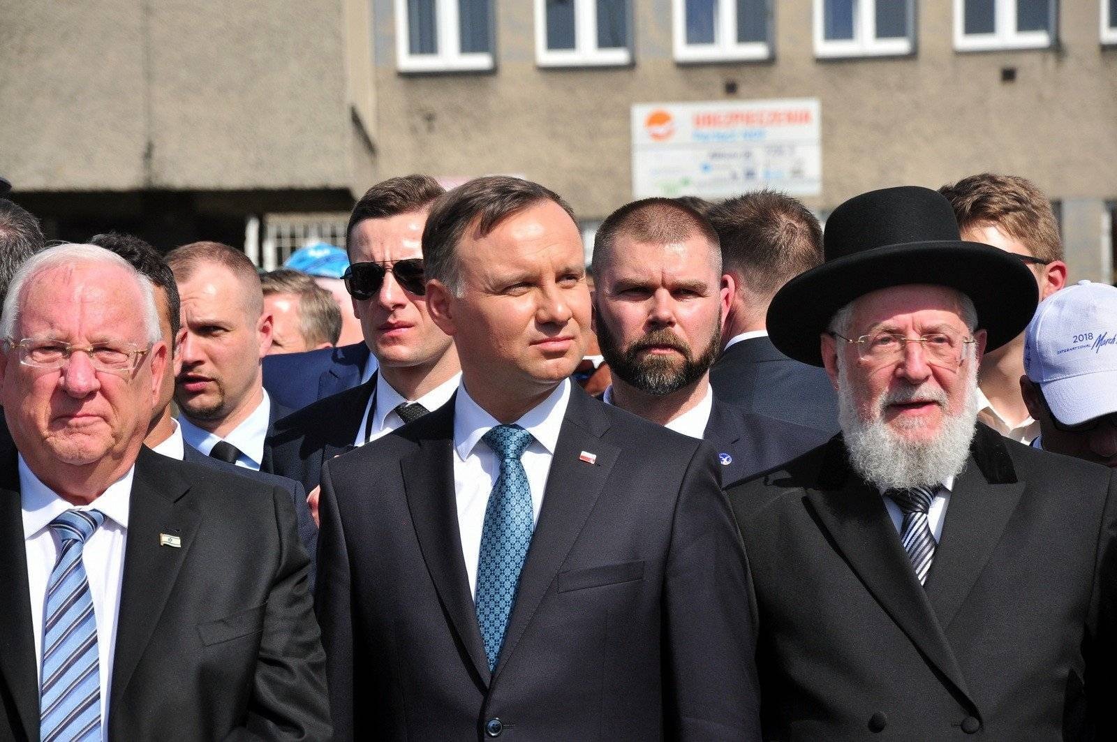 OŚWIĘCIM-BRZEZINKA. Marsz Żywych z udziałem prezydentów Izraela i Polski