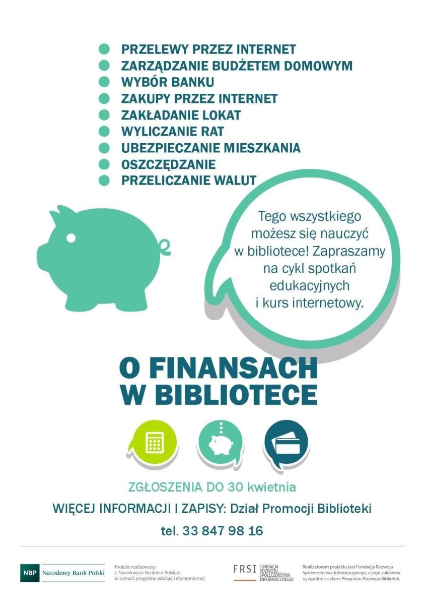 OŚWIĘCIM. O finansach dla osób w wieku 50+