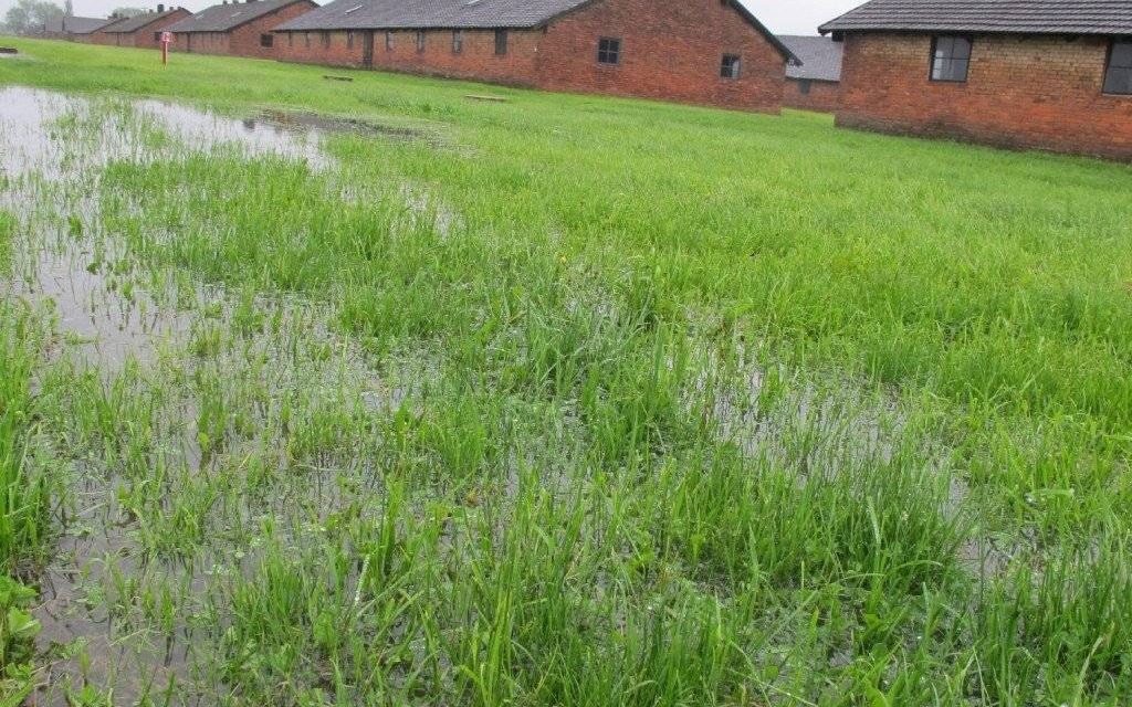 POWIAT. Zabezpieczą były obóz Birkenau przed powodzią