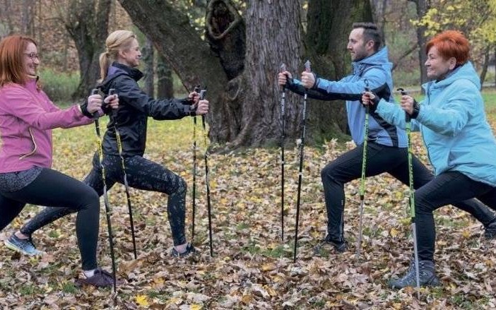 OŚWIĘCIM. Warsztaty nordic walking na bulwarach