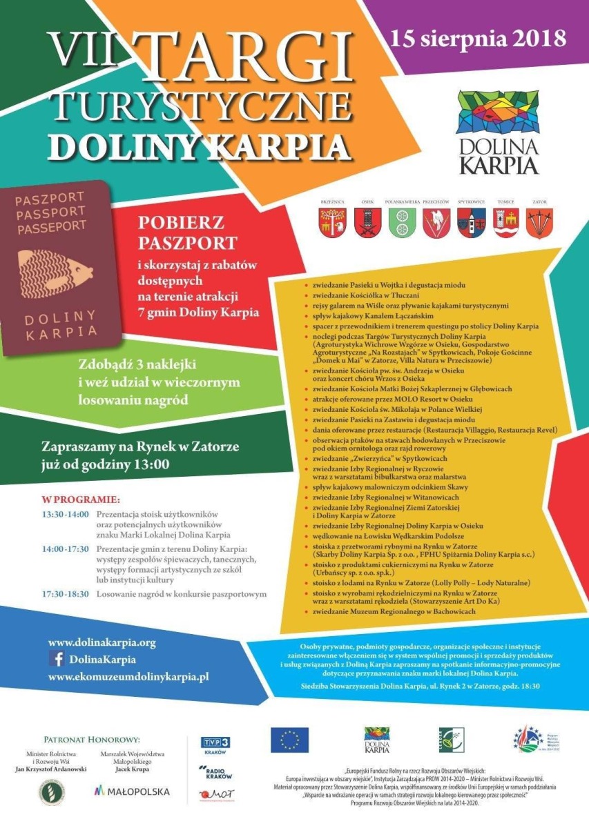 POWIAT. Targi Turystyczne Doliny Karpia. Pobierz paszport i skorzystaj z atrakcji