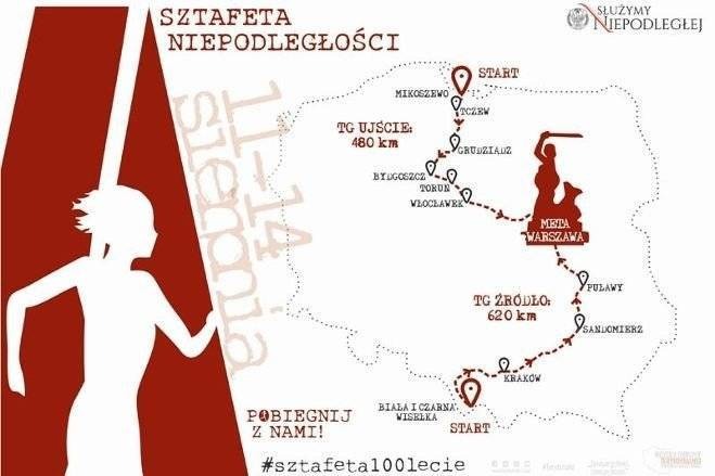 REGION. Sztafeta Niepodległości. Małopolscy terytorialsi przejmą pałeczkę w Oświęcimiu