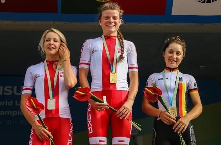 KOLARSTWO. Marta Lach na najwyższym podium mistrzostw świata!