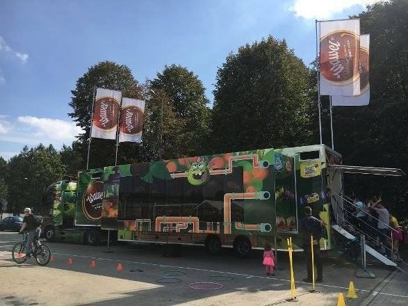 KĘTY. Słodki Wawel Truck podbił serca mieszkańców