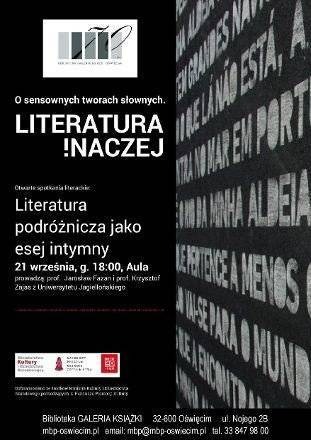 OŚWIĘCIM. O sensownych tworach słownych. Literatura inaczej