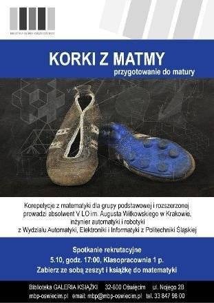 OŚWIĘCIM. Korki z matmy w bibliotece. Za darmo