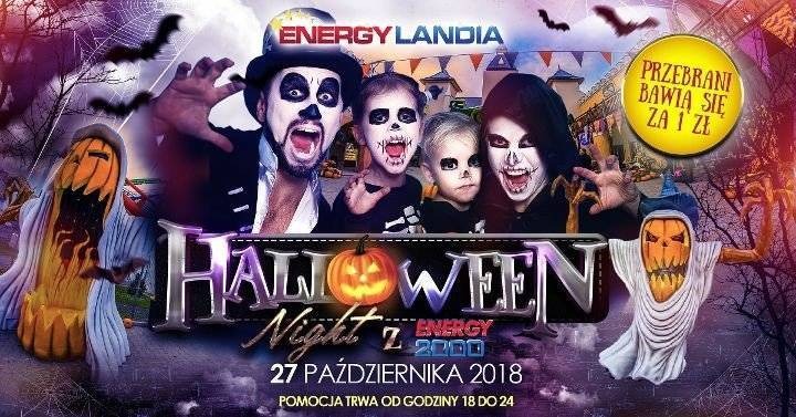 ZATOR. Halloween w Energylandii. Zapowiada się strasznie odjazdowa zabawa