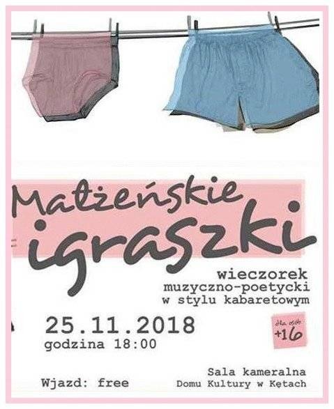 KĘTY. Już dziś powtórka „Igraszek małżeńskich”